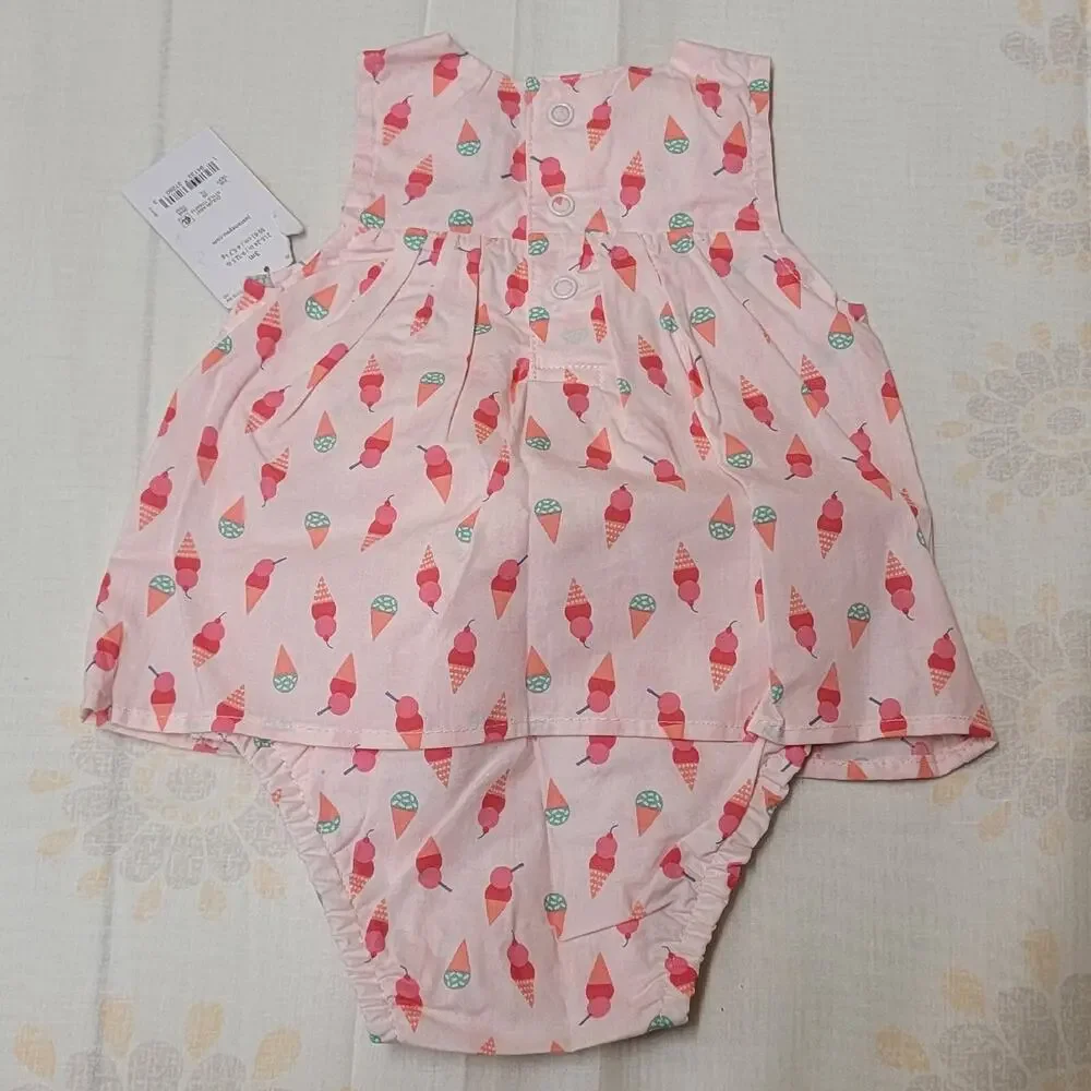 Carter's Just One You Romper - Ice Cream Cones - 3 Months - NWT
